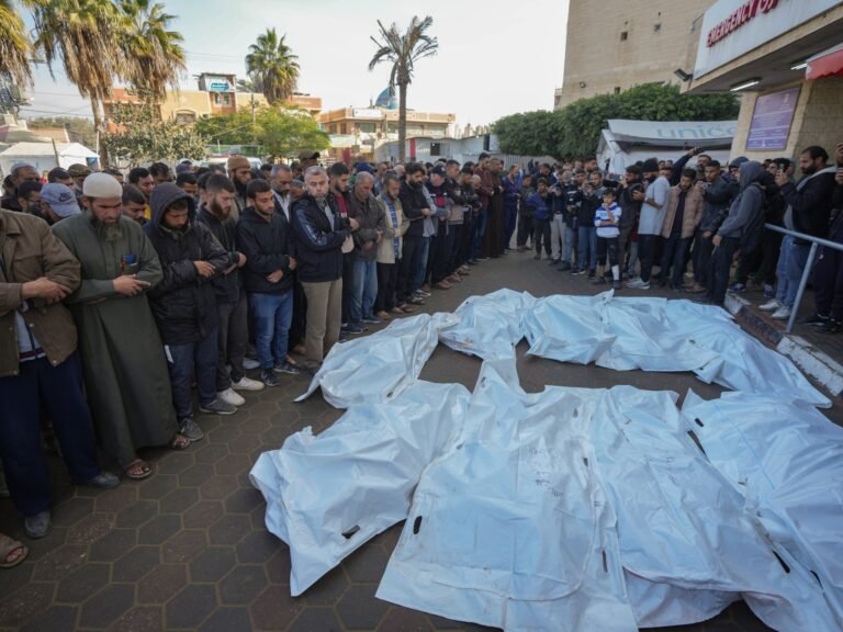 Dozens killed in Israeli air strike on Gaza’s Nuseirat refugee camp | Gaza News