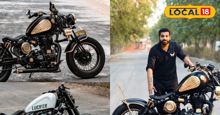 This-Delhi-boy-was-one-of-the-three-people-in-the-world-who-designed-the-design-for-Royal-Enfield-is-famous-for-making-hand-crafted- bikes – News18 Hindi