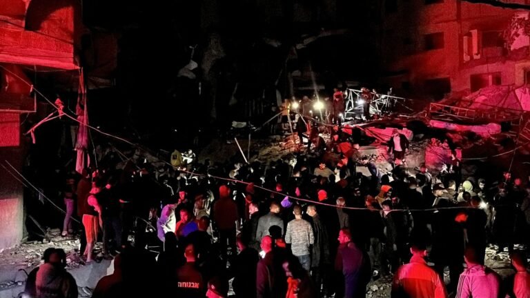 Children among dead after more than 30 killed in Israeli strike on Nuseirat, health authorities in Gaza say | World News