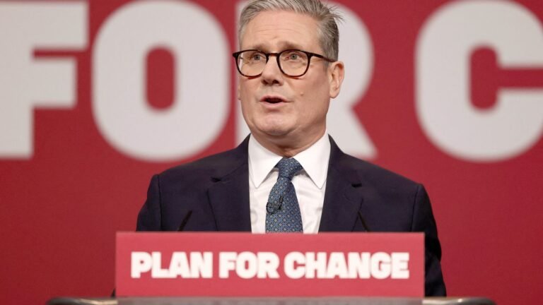 Sir Keir Starmer reveals new ‘milestones’ but bringing down migration fails to make list | Politics News