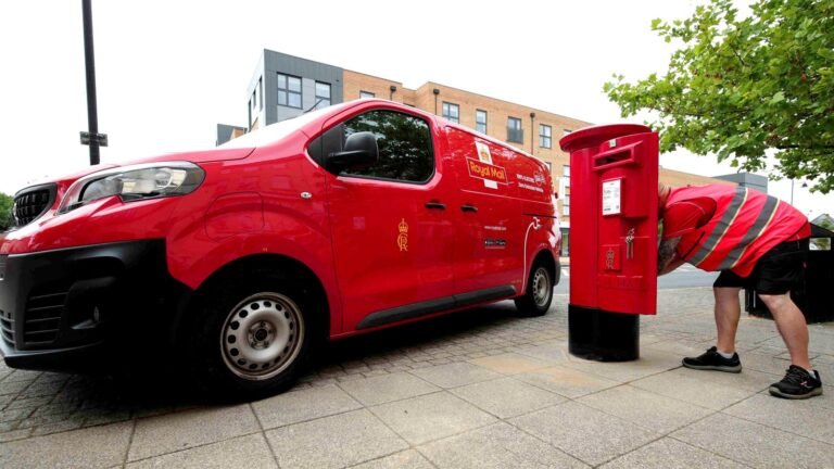 Royal Mail fined £10.5m after missing delivery targets | UK News