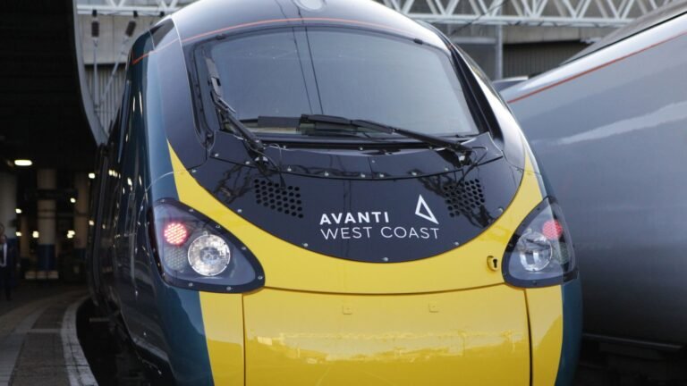 Avanti West Coast staff to stage strike on New Year’s Eve | UK News