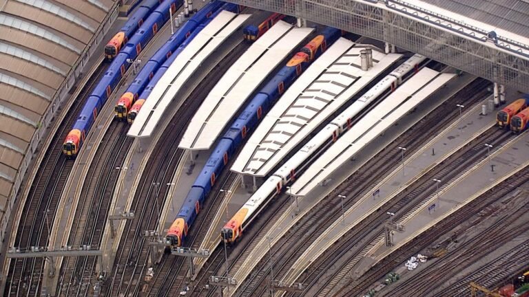 Train services disrupted across UK after nationwide fault with communication system | UK News