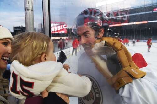 Outdoor hockey brings back special memories for many Blackhawks