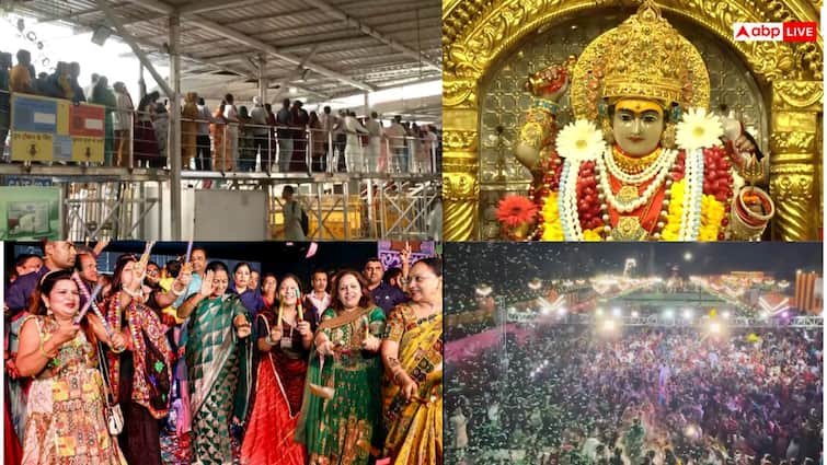 Navratri 2025: Somewhere Dandiya and somewhere the crowd gathered to see mother! Many colors of Navratri in Delhi, see photos
