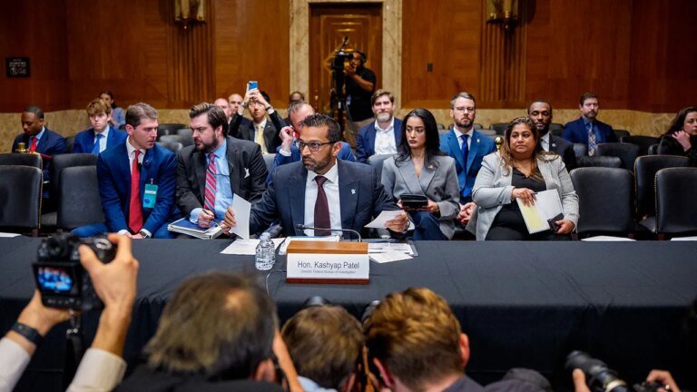 Senate Republicans back FBI chief, despite Charlie Kirk investigation blunder