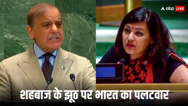 ‘One who shelters Laden …’, Shahbaz Sharif raised questions on Hindutva in UN, India raised