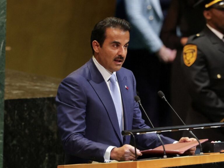 Qatari Emir accuses Israel of genocide, apartheid of Palestinians | Israel-Palestine conflict