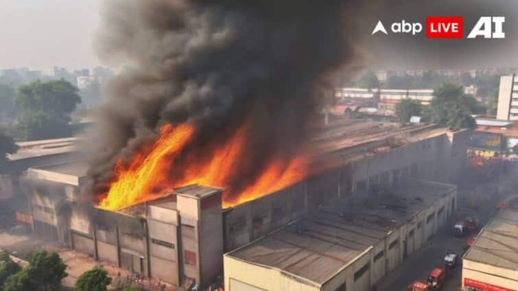 Fierce fire in 3 factory in Indore, Madhya Pradesh, not completely controlled on flames