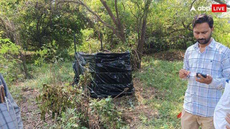 Leopard caught after hard work in Moradabad, UP, people breathed a sigh of relief