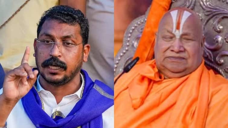 Saint’s neither caste nor religion ‘, Chandrashekhar Azad spoke on Rambhadracharya’s mini Pakistan statement