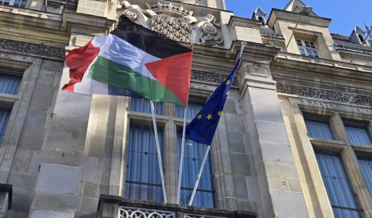 French towns fly Palestinian flag despite gov’t ban before recognition | Israel-Palestine conflict News