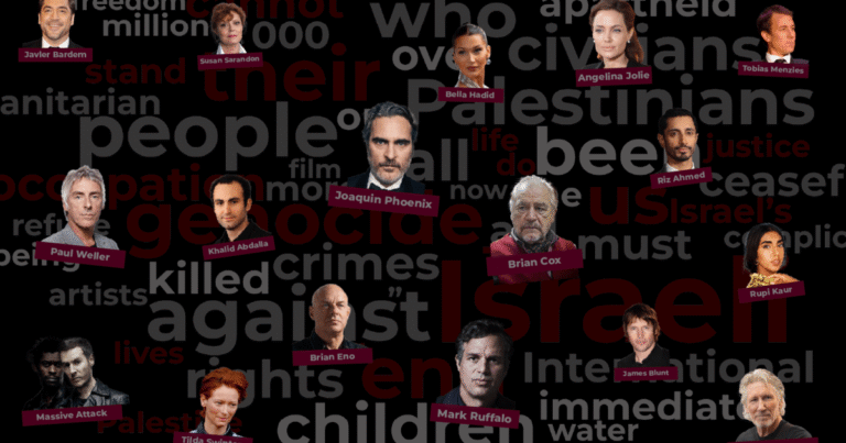 Who are the artists speaking out against Israel’s war on Gaza? | Israel-Palestine conflict News