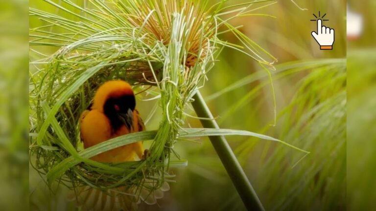 These birds are amazing, make such houses to impress the partner, you will be surprised to see!