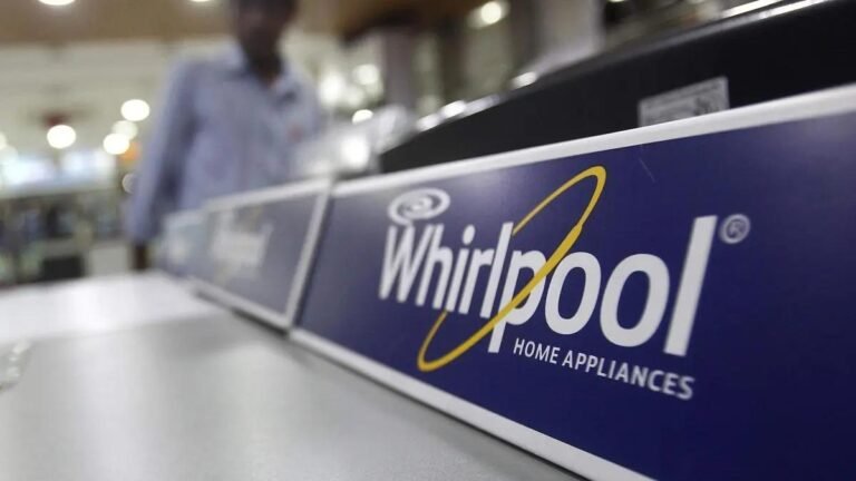 Broker’s Call: Whirlpool of India (Sell)