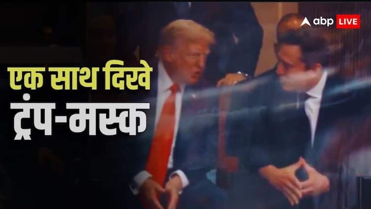 Sitting side by side, talking … Donald Trump and Alan Musk were seen together; What is the end of the wrangling?