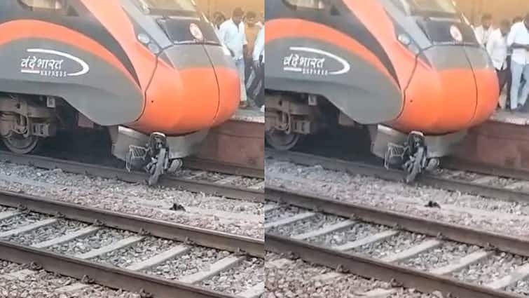 Vande collided with India on Delhi-Panipat railway line, big accident averted