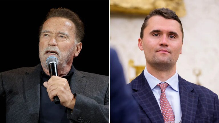 Arnold Schwarzenegger fears for democracy’s future after Charlie Kirk killing