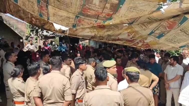 Hapur News: Stirred by killing shopkeeper in Hapur, youths beaten to death, police engaged in investigation