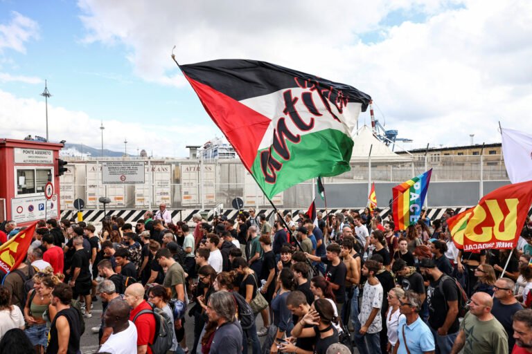 Ports blocked as protests erupt across Italy over Gaza | Humanitarian Crises
