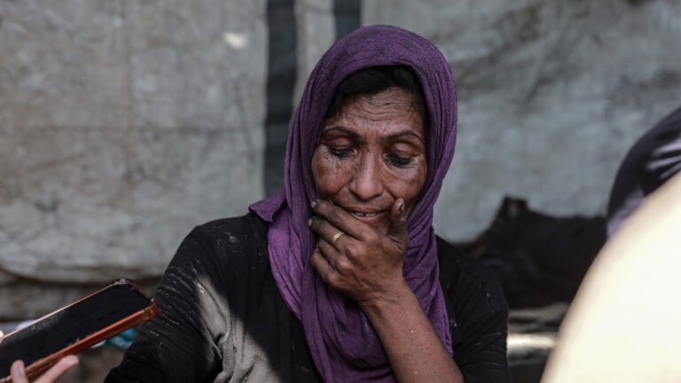 Nelson Mandela’s grandson reads story of Palestinian mother in Gaza | Gaza