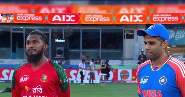 What did Suryakumar Yadav do with Bangladesh today?