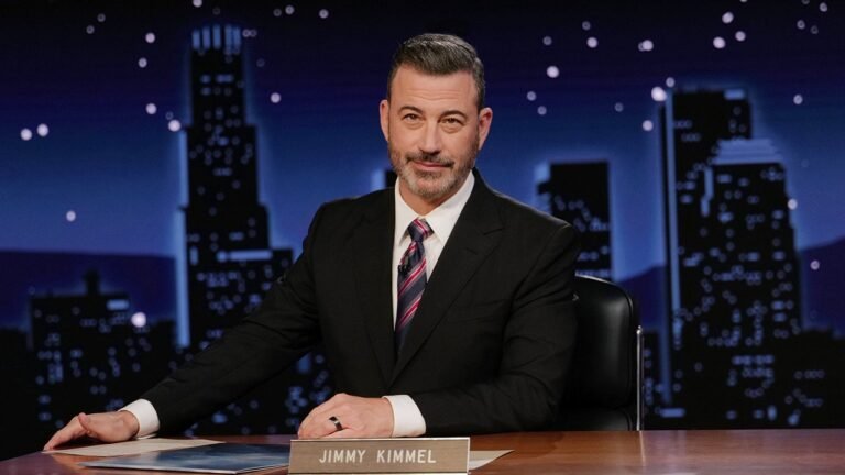 Jimmy Kimmel praises Erika Kirk’s forgiveness of husband’s alleged killer