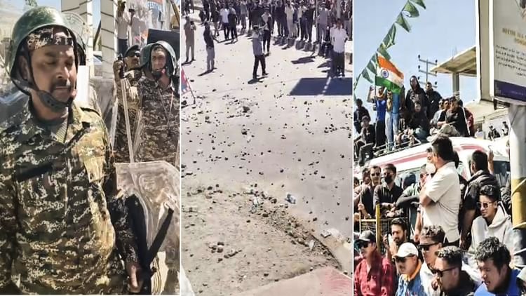 Ladakh Protest Live Updates Massive Protest Breaks Out in Leh -Ladakh Demanding StateHood for Ladakh – Amar Ujala Hindi News Live
