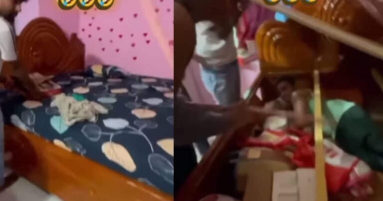 The bride had brought bed in dowry, used to go up day and night, got divorced as soon as she peeps inside!