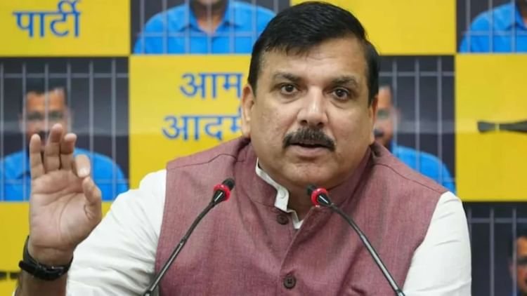 Srinagar: BJP leader sent AAP MP Sanjay Singh for defamation notice of 50 crores, accused of calling terrorist