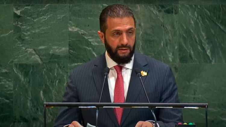 For first time in Nearly Six Decades Syrian President Ahmed Al -Sharaa Came Forward to Speak United Nations – Amar Ujala Hindi News Live
