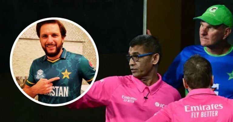 Shahid Afridi Dig at Match Officials: Shahid Afridi made serious allegations against umpires, angry over Fakhar Jaman out