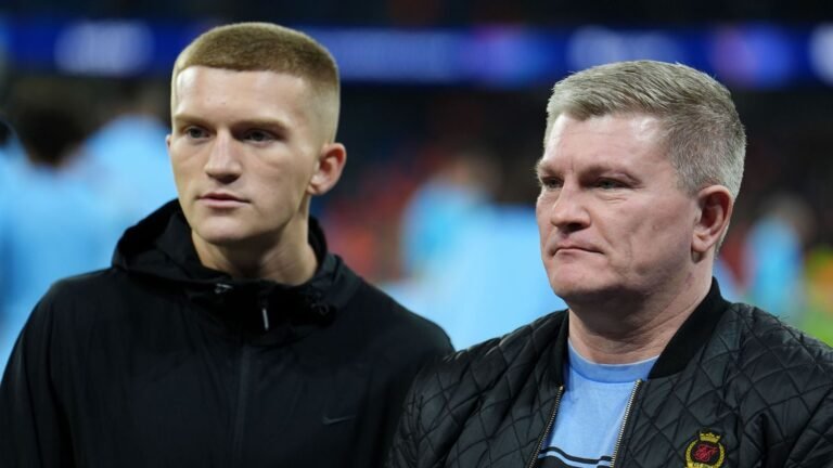 Ricky Hatton’s ‘heartbroken’ son posts first message since his death | UK News
