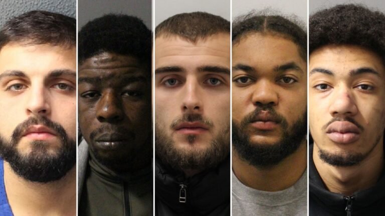 Machete-wielding gang who carried out double murder during music video shoot ambush jailed | UK News