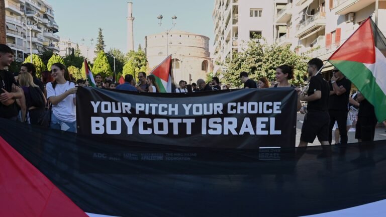 Trump administration will work to prevent banning Israel from international football | UK News