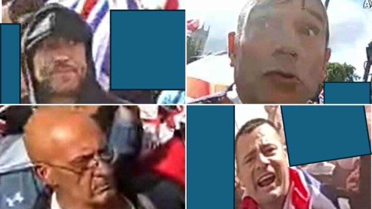 Police appeal to trace further 18 people linked to disorder at Unite the Kingdom march | UK News