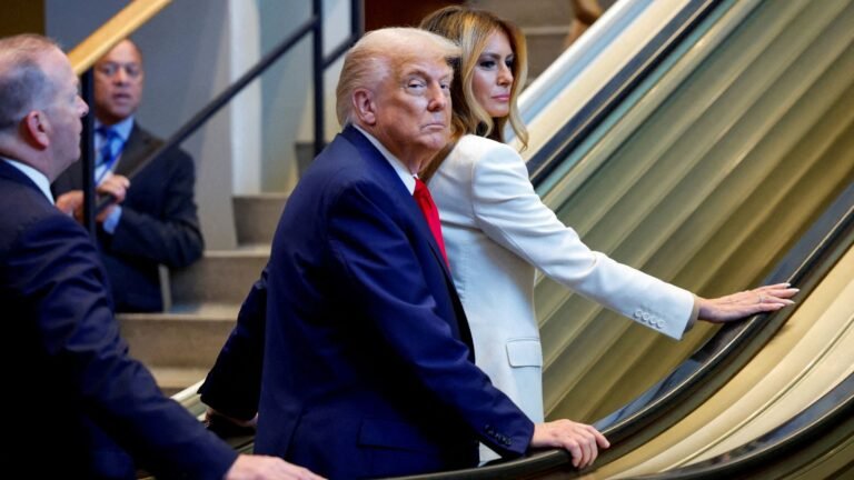 ‘Bad’ escalator and teleprompter that angered Trump were caused by his own team, UN says | US News