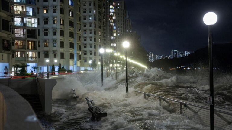 China and Hong Kong brace for super typhoon after 14 killed in Taiwan – with 124 missing | World News