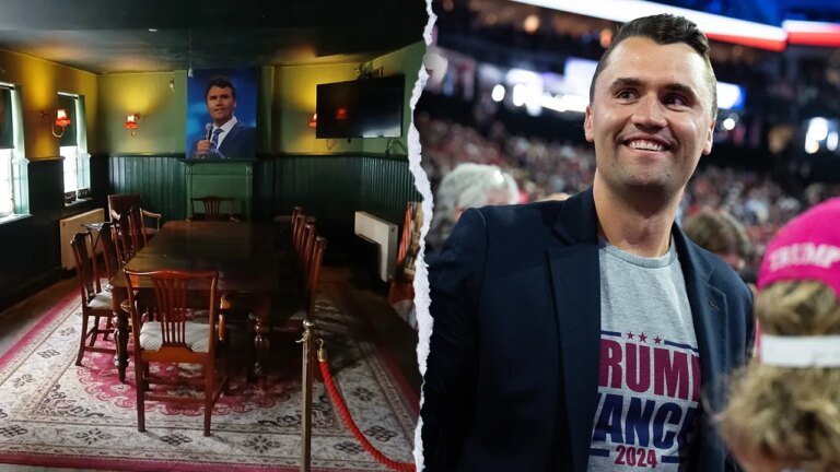 London pub names its debate room after slain activist Charlie Kirk in tribute