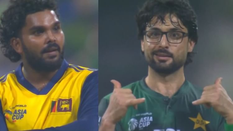 Pak vs Sl: Abrar ahmed taunts wanindu haasranga with send -off video goes viral of asia cup – Amar Ujala Hindi News Live