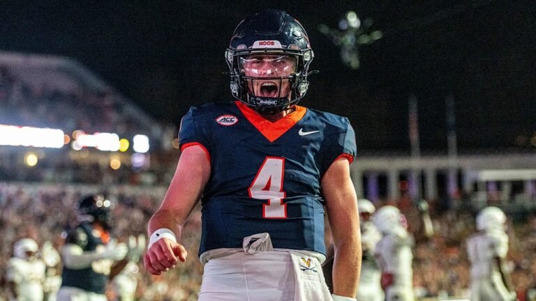 Virginia upsets No 8 Florida State in double overtime