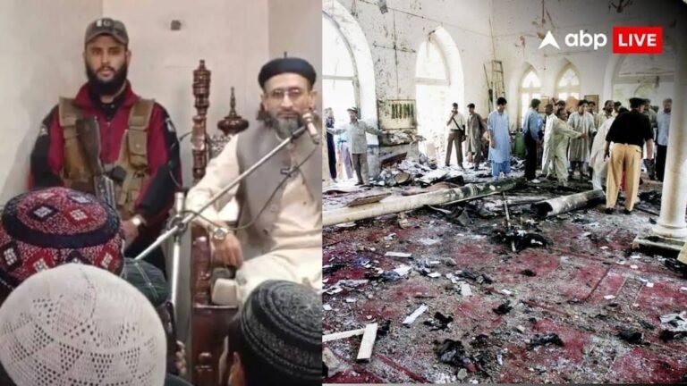 Exclusive: The Chief of Sipah-e-Sahaba was giving an inflammatory speech against Shias, 1 KM away from the mosque where the blast took place in Pakistan.