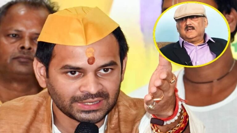 Tej Pratap Yadav’s big statement on Amitabh Das being detained, ‘The way Nishant…’