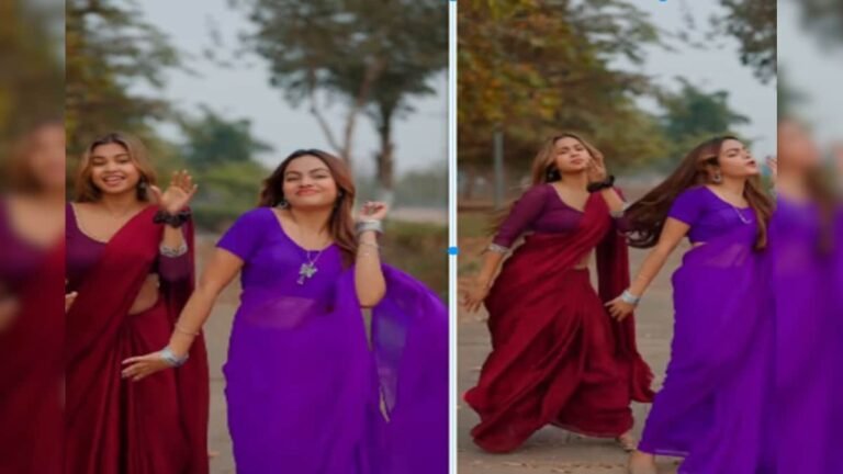 Two friends ran away from Bihar after falling in love, danced on Theek Hai song, people went crazy about their moves!