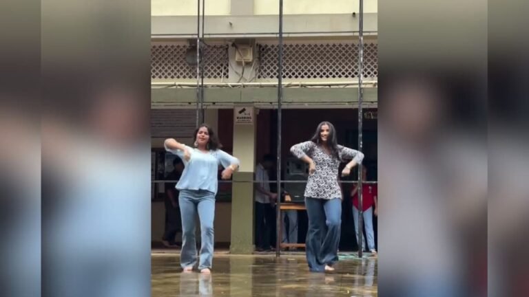 Girls created havoc in college, danced vigorously on Guru Randhawa’s song, other students kept watching!