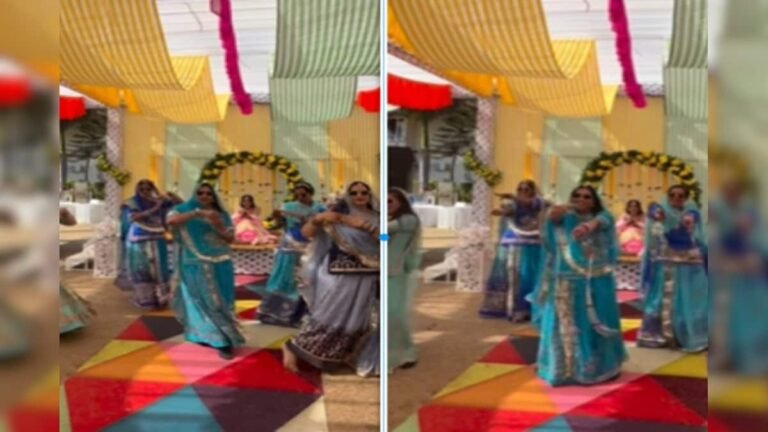 When Bindanya Rock on the floor, started dancing on ‘Shararat’ song instead of Ghoomar, her moves won hearts