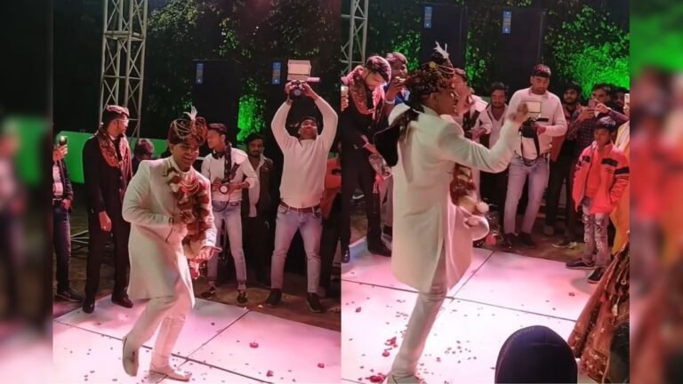 The groom king got excited, danced on Hrithik Roshan’s song on the DJ floor, people said – ‘I shouldn’t have done it!’
