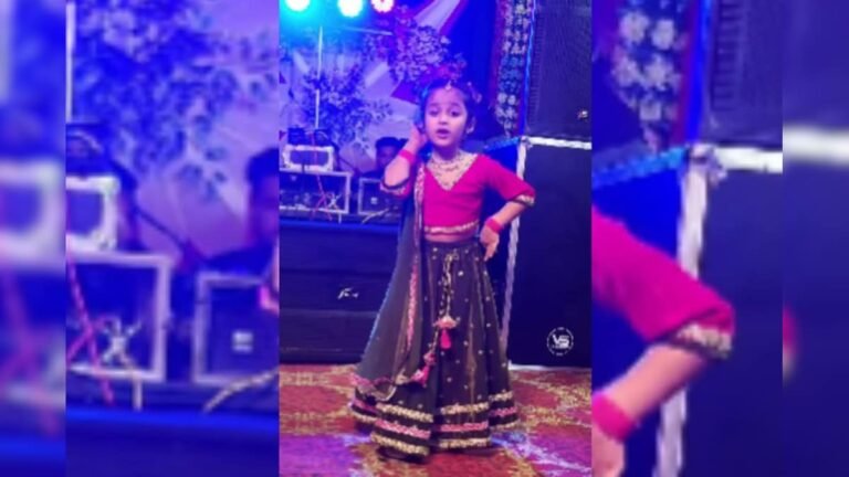 Little fairy did a spectacular dance in lehenga on the song ‘Sweety Tera Drama’, adults were surprised to see!