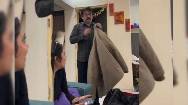 Daughter told father I love you, father gave surprising reaction after hearing this, you will also be shocked