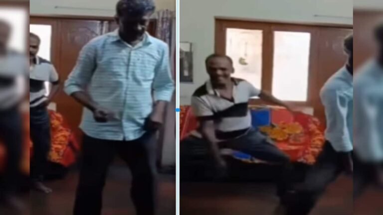 Talent was buried under responsibilities, woke up as soon as music started playing, uncle did a great dance as soon as he woke up